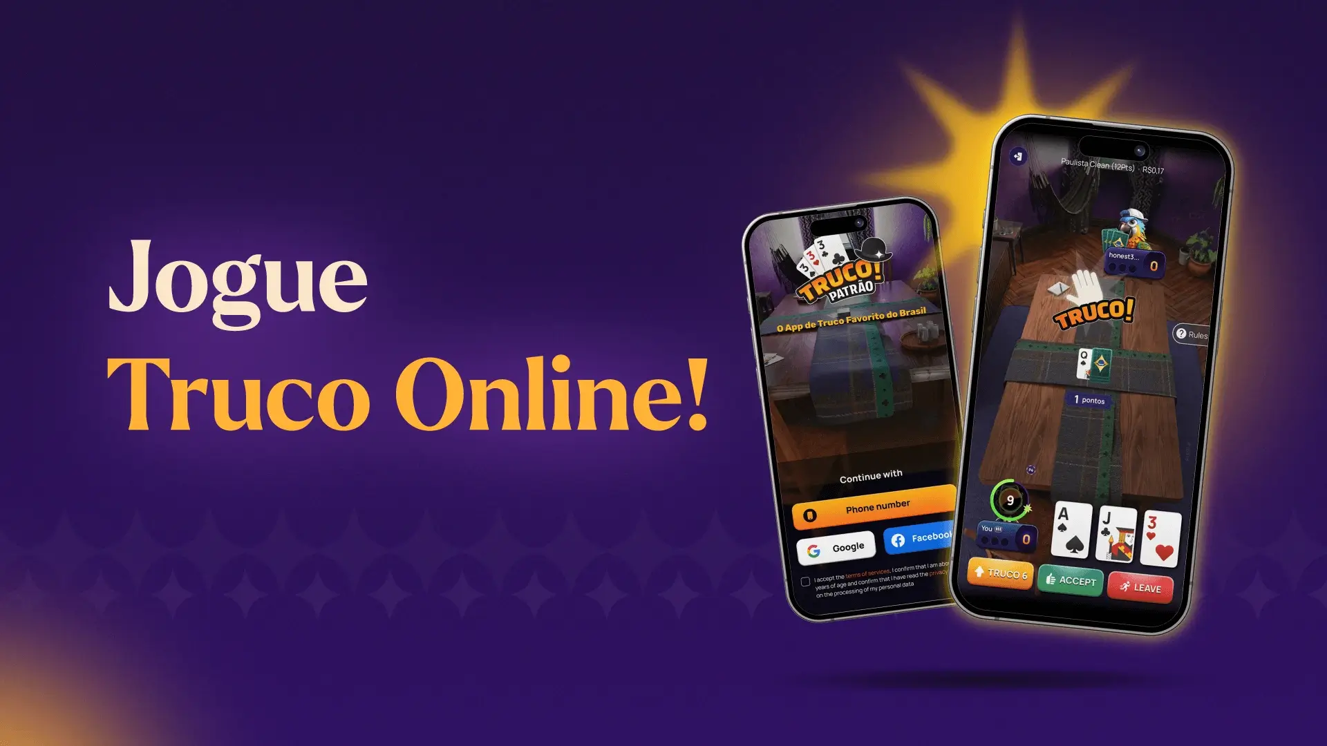 Play Truco Online Cards Game